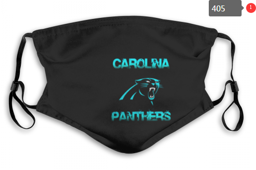 NFL Carolina Panthers #7 Dust mask with filter->nfl dust mask->Sports Accessory